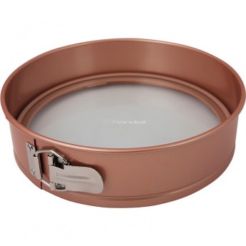 Форма для выпечки круглая RONDELL KARAMELLE 26 см со стеклянным дном RDF-451 Форма для выпечки круглая RONDELL KARAMELLE 26 см со стеклянным дном RDF-451