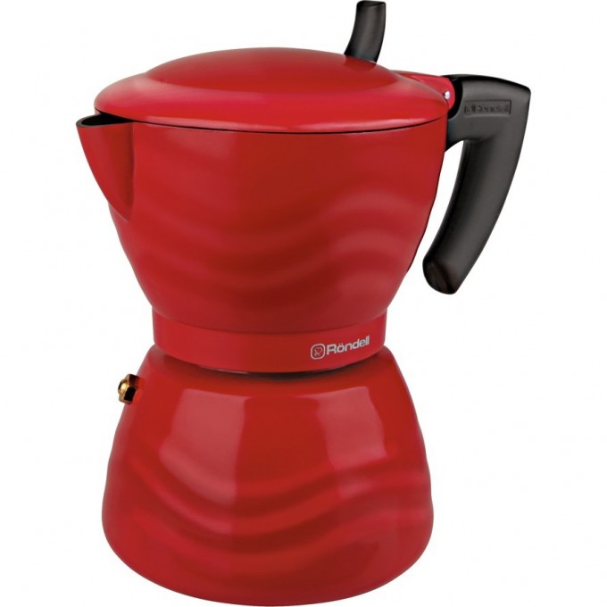 Гейзерная кофеварка RONDELL FIERO 6 чашек, 0,3 л RDA-844