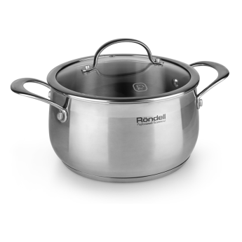 Кастрюля с крышкой RONDELL ADMIRING 18 см, 2,5 л Кастрюля с крышкой RONDELL ADMIRING 18 см, 2,5 л