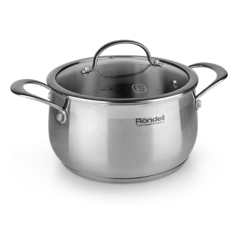 Кастрюля с крышкой RONDELL ADMIRING 20 см, 3,8 л Кастрюля с крышкой RONDELL ADMIRING 20 см, 3,8 л