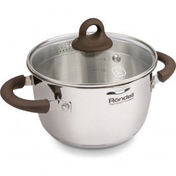 Кастрюля с крышкой RONDELL ARISTOKRAT 24 см, 5,7 л Кастрюля с крышкой RONDELL ARISTOKRAT 24 см, 5,7 л