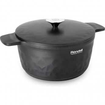 Кастрюля с крышкой RONDELL ARTDECO 24 см, 4,8 л Кастрюля с крышкой RONDELL ARTDECO 24 см, 4,8 л