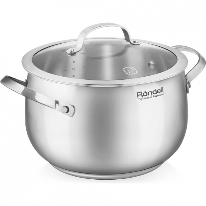 Кастрюля с крышкой RONDELL CALYPSO 22 см 5,8 л RDS-1672