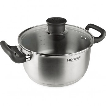Кастрюля с крышкой RONDELL DRIVE 24 см, 4,8 л Кастрюля с крышкой RONDELL DRIVE 24 см, 4,8 л