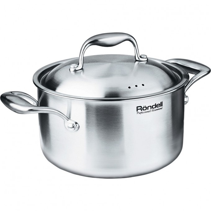 Кастрюля с крышкой RONDELL EVOLUTION 18 см, 2,7 л RDS-349