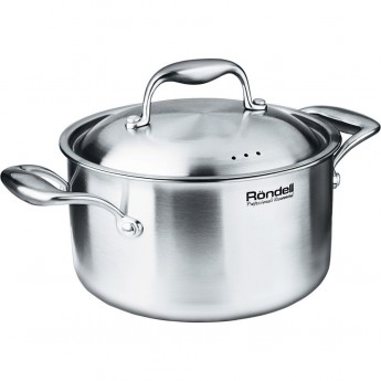Кастрюля с крышкой RONDELL EVOLUTION 24 см 5,9 л RDS-351 Кастрюля с крышкой RONDELL EVOLUTION 24 см 5,9 л RDS-351