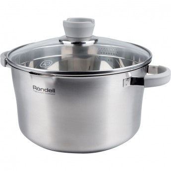 Кастрюля с крышкой RONDELL FAVORY 24 см, 5,6 л Кастрюля с крышкой RONDELL FAVORY 24 см, 5,6 л