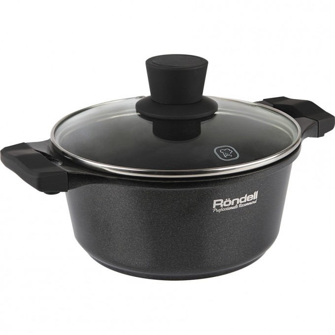Кастрюля с крышкой RONDELL GALAXIS 20 см, 2,1 л RDA-953
