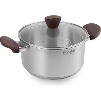 Кастрюля с крышкой RONDELL KORTADO 20 см, 2,8 л