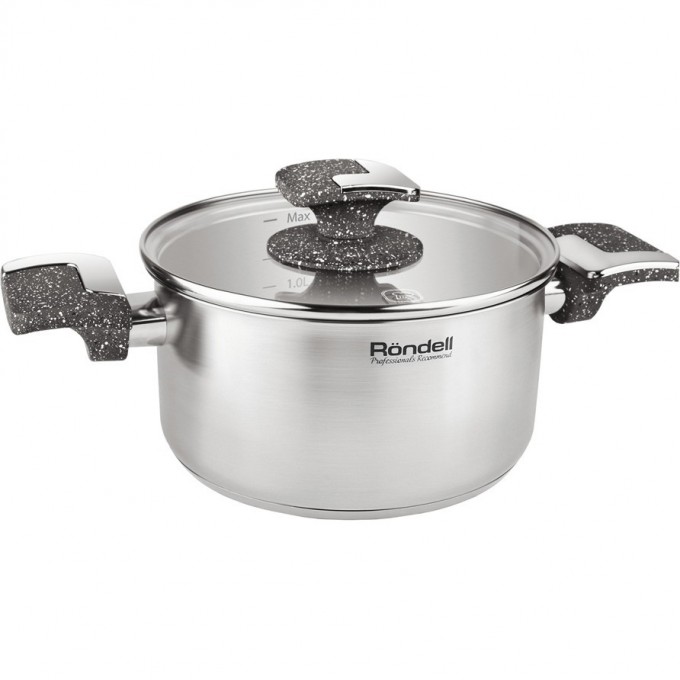 Кастрюля с крышкой RONDELL MARMARA 20 см, 2,9 л RDS-998