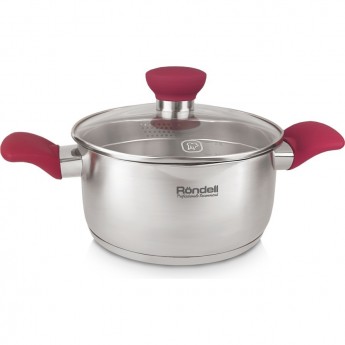 Кастрюля с крышкой RONDELL PROVOKE 18 см, 2,1 л