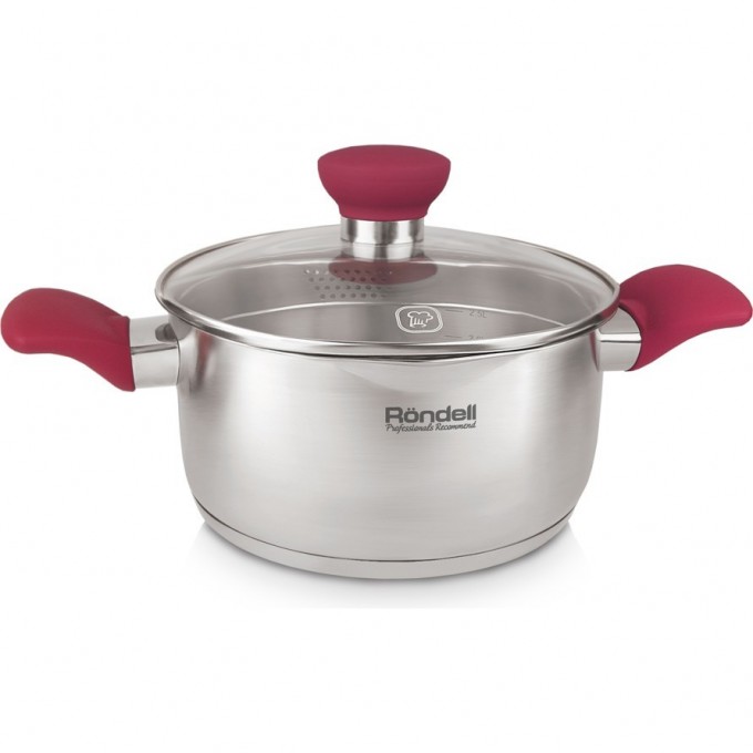 Кастрюля с крышкой RONDELL PROVOKE 20 см, 3,1 л RDS-987