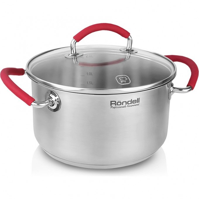 Кастрюля с крышкой RONDELL SORGE 20 см, 3,1 л RDS-1220