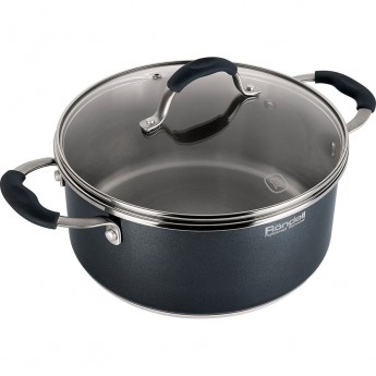 Кастрюля с крышкой RONDELL STERN 24 см, 4,7 л Кастрюля с крышкой RONDELL STERN 24 см, 4,7 л