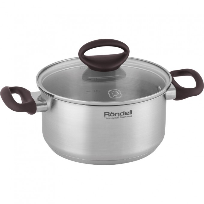 Кастрюля с крышкой RONDELL TIERNO 18 см 2,0 л RDS-1591