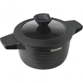 Кастрюля с крышкой RONDELL WALZER 20 см, 2,7 л