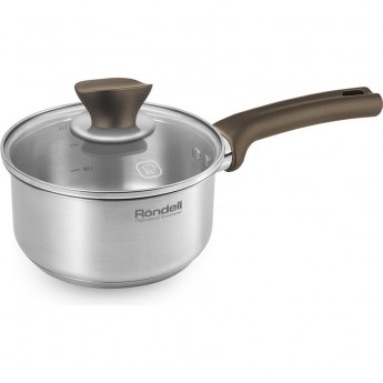 Ковш с крышкой RONDELL ABSOLUTE 14 см, 0,9 л Ковш с крышкой RONDELL ABSOLUTE 14 см, 0,9 л