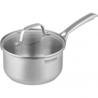 Ковш с крышкой RONDELL ASSET 14 см 0,9 л Ковш с крышкой RONDELL ASSET 14 см 0,9 л