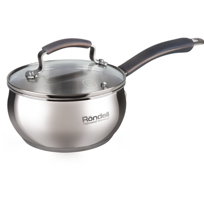 Ковш с крышкой RONDELL CHARM 16 см, 1,4 л RDS-731