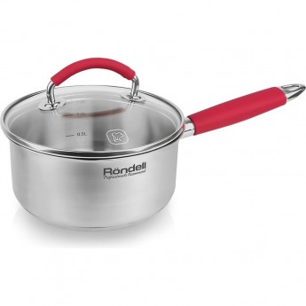Ковш с крышкой RONDELL SORGE 16 см, 1,3 л Ковш с крышкой RONDELL SORGE 16 см, 1,3 л