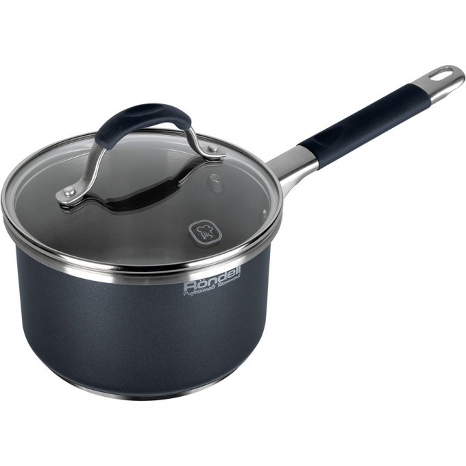 Ковш с крышкой RONDELL STERN 16 см, 1,9 л RDS-008