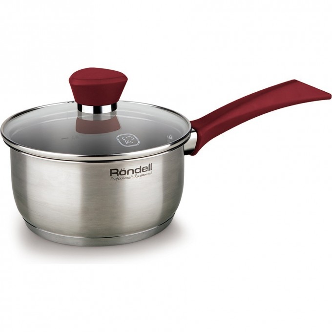 Ковш с крышкой RONDELL STRIKE 14 см 0,9 л RDS-811