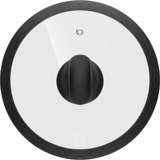 Крышка стеклянная RONDELL WELLER с силиконовым ободом 24 см RDA-1497