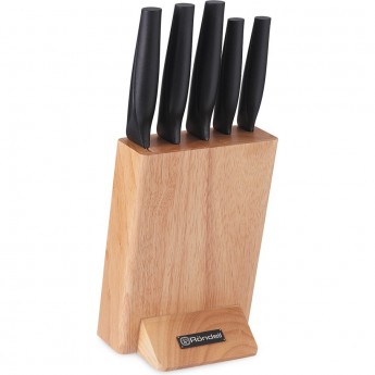 Набор из 5 ножей RONDELL RONDELL BALISONG в блоке для хранения Набор из 5 ножей RONDELL RONDELL BALISONG в блоке для хранения