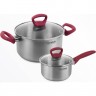 Набор посуды 4 предмета RONDELL FUTUR RDS-1197