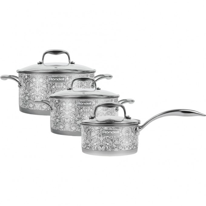 Набор посуды 6 предметов RONDELL AJOUR RDS-1073