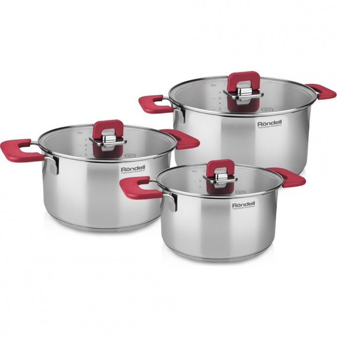 Набор посуды 6 предметов RONDELL SAVVY RDS-940