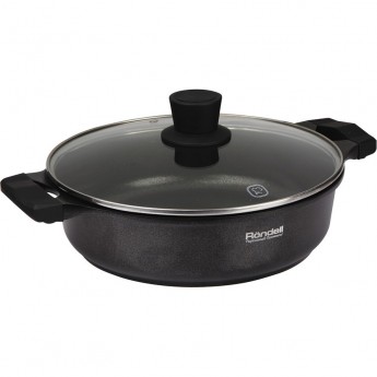 Сотейник с крышкой RONDELL GALAXIS 28х8 см