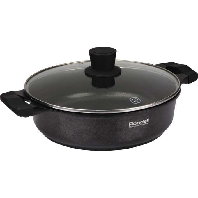 Сотейник с крышкой RONDELL GALAXIS 28х8 см RDA-954