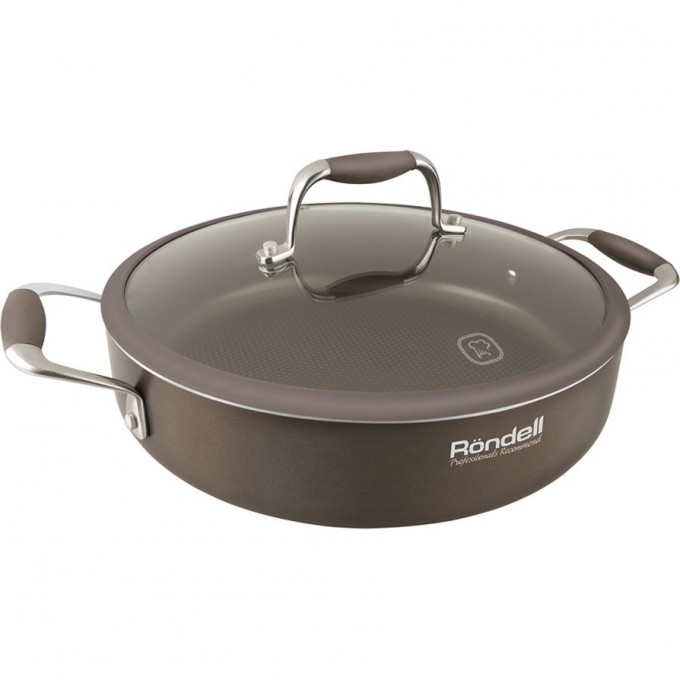 Сотейник с крышкой RONDELL MOCCO 26х6,4 см RDA-282