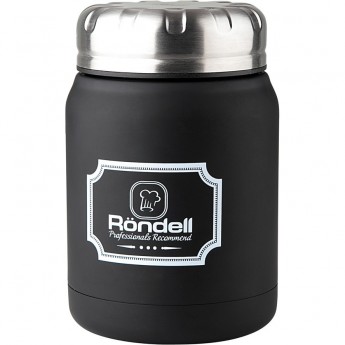 Термос для еды RONDELL BLACK PICNIC 0,5 л Термос для еды RONDELL BLACK PICNIC 0,5 л