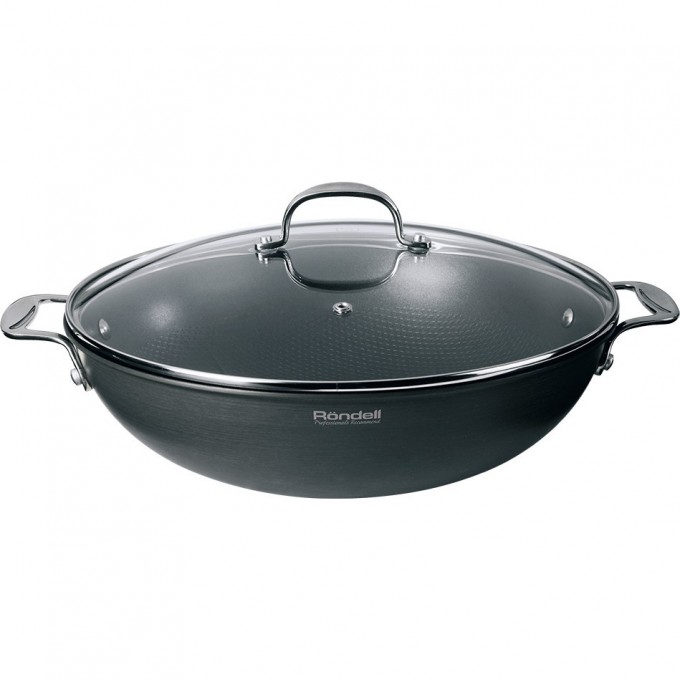 Вок с крышкой RONDELL 32 см, 4,6 л RDA-114